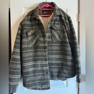 Men’s Fleece Lined Wool Blend Shacket